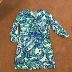 Lily Pulitzer Girls Long sleeved Thin Dress